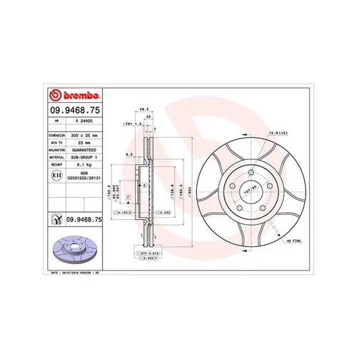 Brzdový kotúč MAGNETI MARELLI 360406026405