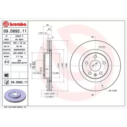 Brzdový kotúč MAGNETI MARELLI 360406173801