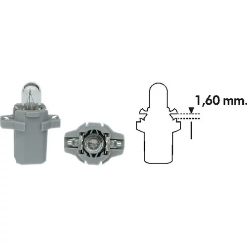 Žiarovka pre osvetlenie prístrojového panelu 003734100000 (MAGNETI MARELLI)