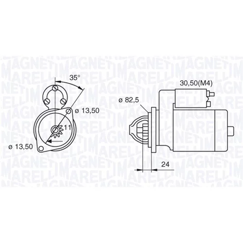 Štartér MAGNETI MARELLI 063216884010