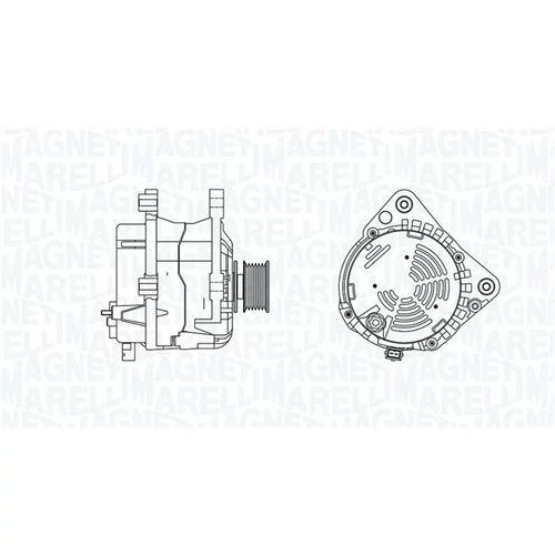 Alternátor MAGNETI MARELLI 063730827010
