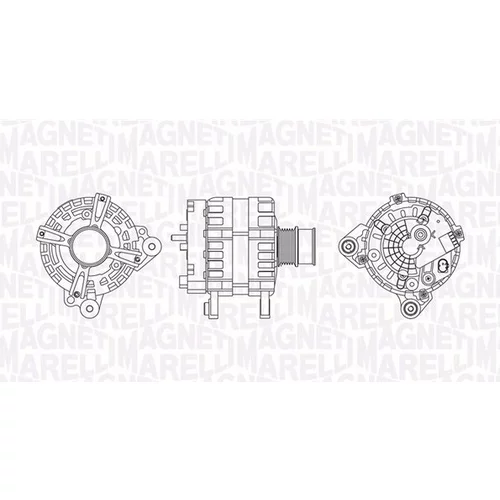 Alternátor MAGNETI MARELLI 063731093910