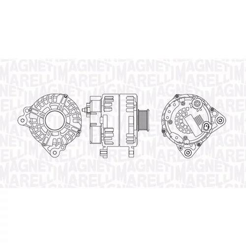 Alternátor MAGNETI MARELLI 063731349310