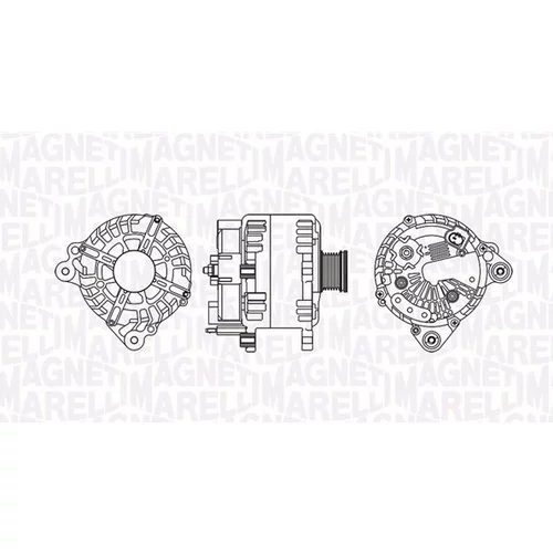 Alternátor MAGNETI MARELLI 063731591610