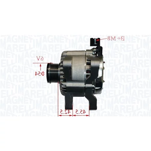 Alternátor 063731777010 (MAGNETI MARELLI) - obr. 1