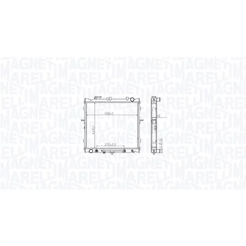 Chladič motora MAGNETI MARELLI 350213181700