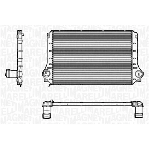 Chladič plniaceho vzduchu MAGNETI MARELLI 351319201670