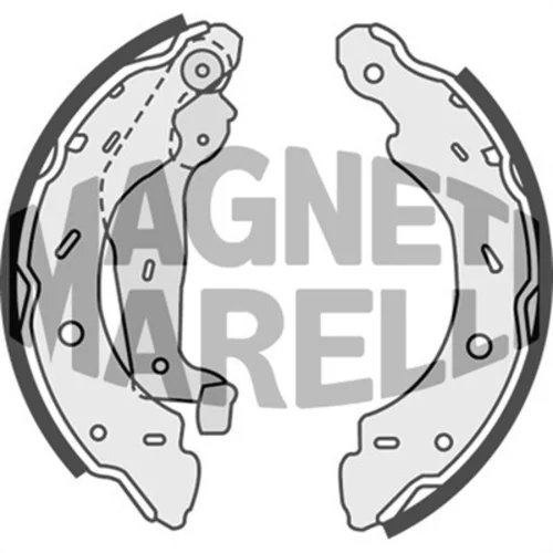 Brzdové čeľuste MAGNETI MARELLI 360219198292
