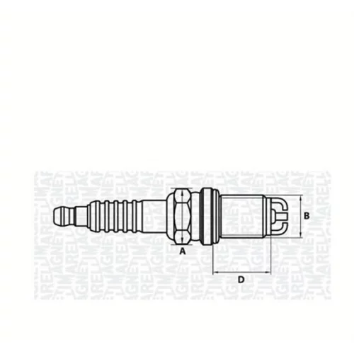 Zapaľovacia sviečka MAGNETI MARELLI 062000779304