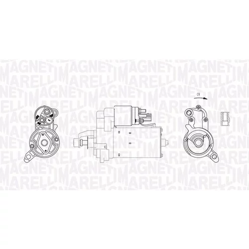 Štartér MAGNETI MARELLI 063721153810