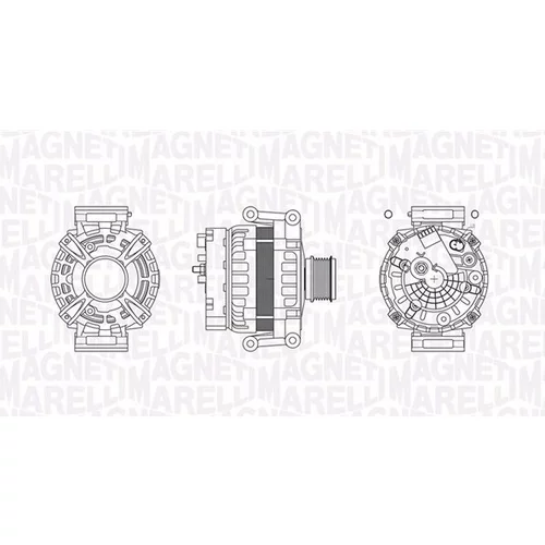 Alternátor MAGNETI MARELLI 063731638710
