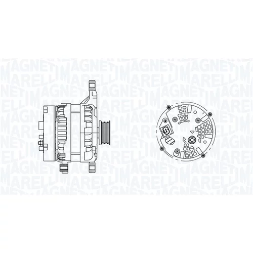 Alternátor MAGNETI MARELLI 063735759010