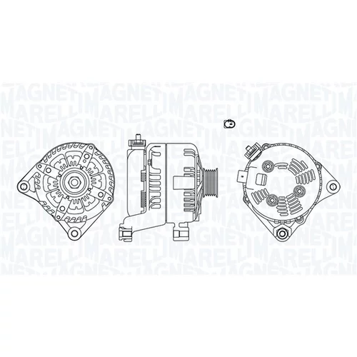 Alternátor MAGNETI MARELLI 063736239010