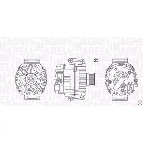 Alternátor MAGNETI MARELLI 063737614210