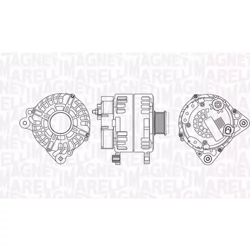 Alternátor MAGNETI MARELLI 063737664110