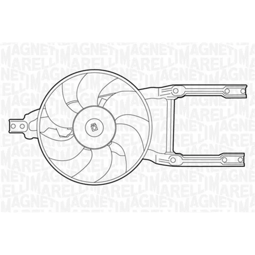 Ventilátor chladenia motora MAGNETI MARELLI 069422205010