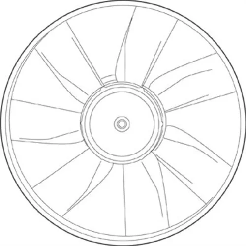 Ventilátor chladenia motora MAGNETI MARELLI 069422218010