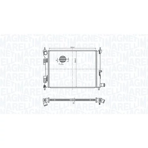 Chladič motora 350213179500 (MAGNETI MARELLI) - obr. 1