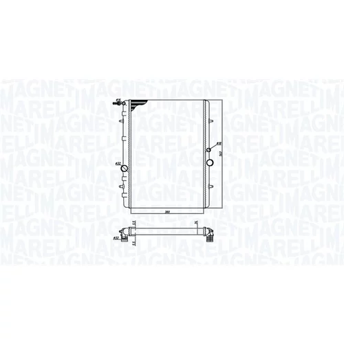 Chladič motora MAGNETI MARELLI 350213191900