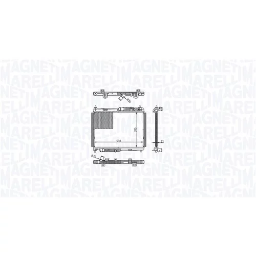 Chladič motora MAGNETI MARELLI 350213215600