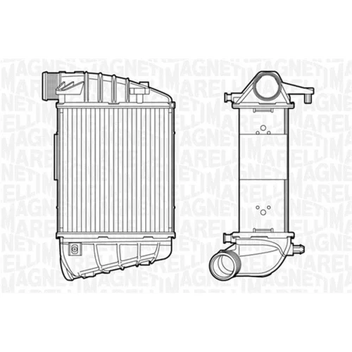 Chladič plniaceho vzduchu MAGNETI MARELLI 351319201350