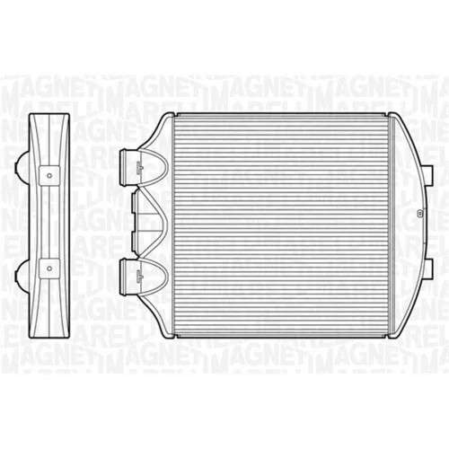 Chladič plniaceho vzduchu MAGNETI MARELLI 351319201660