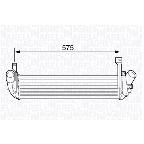 Chladič plniaceho vzduchu MAGNETI MARELLI 351319203570