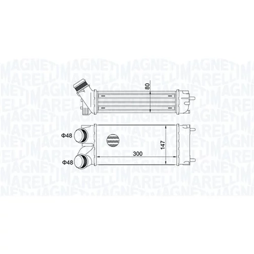 Chladič plniaceho vzduchu MAGNETI MARELLI 351319204670