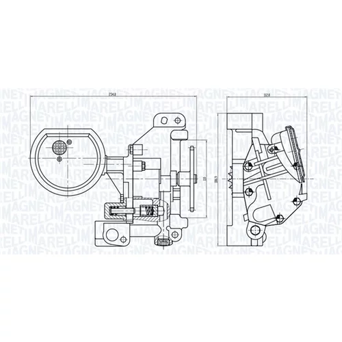 Olejové čerpadlo 351516000131 (MAGNETI MARELLI) - obr. 1