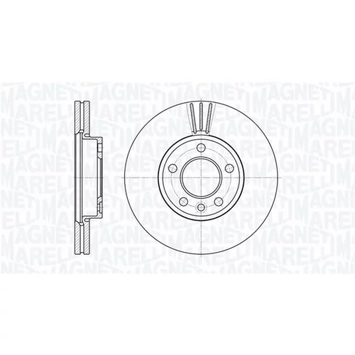 Brzdový kotúč MAGNETI MARELLI 361302040316