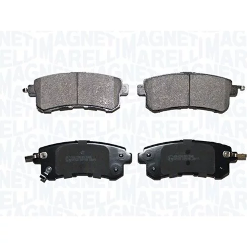 Sada brzdových platničiek kotúčovej brzdy MAGNETI MARELLI 363916061482
