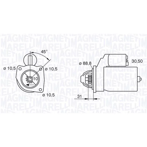 Štartér MAGNETI MARELLI 063227486010
