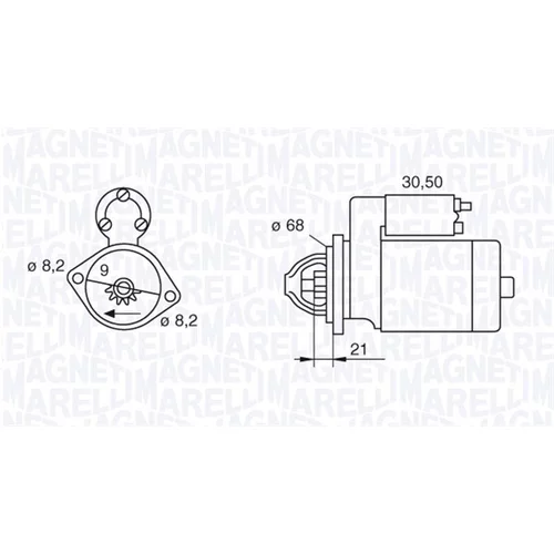 Štartér MAGNETI MARELLI 063522604010