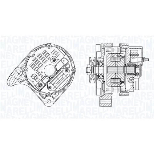 Alternátor 063730572010 (MAGNETI MARELLI) - obr. 1