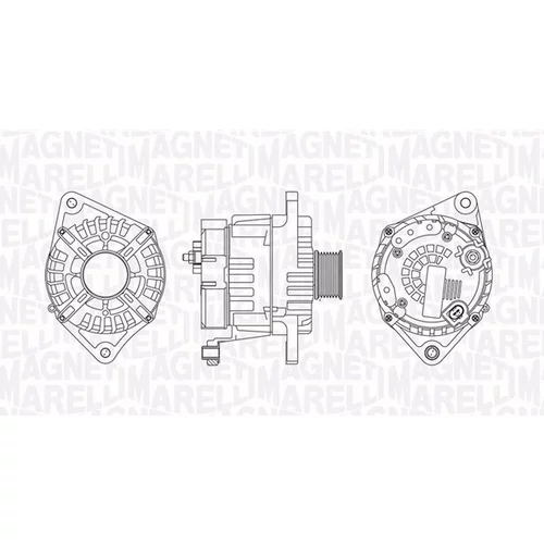 Alternátor MAGNETI MARELLI 063731365010
