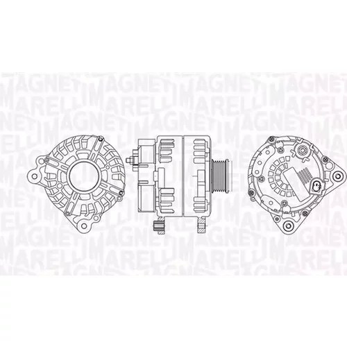 Alternátor MAGNETI MARELLI 063737661410