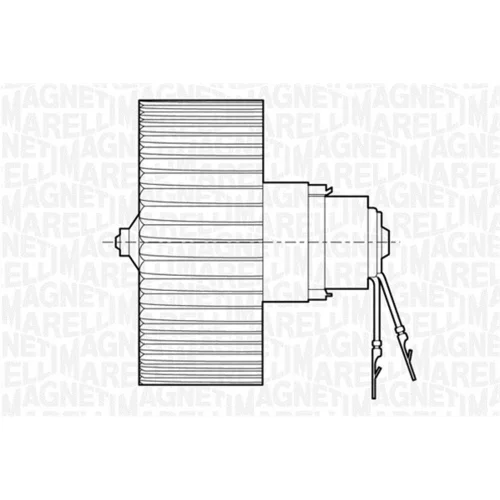 Vnútorný ventilátor MAGNETI MARELLI 069401294010