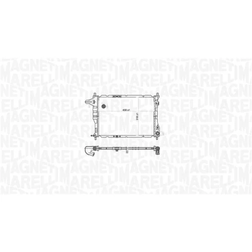 Chladič motora 350213177900 (MAGNETI MARELLI) - obr. 1