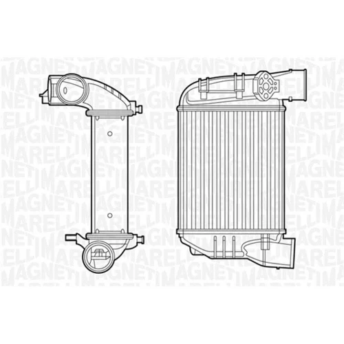 Chladič plniaceho vzduchu MAGNETI MARELLI 351319201200