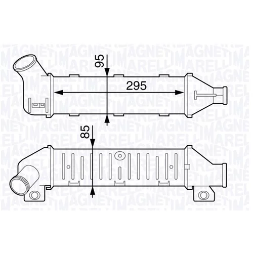 Chladič plniaceho vzduchu MAGNETI MARELLI 351319202360