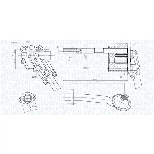 Olejové čerpadlo 351516000022 (MAGNETI MARELLI) - obr. 1