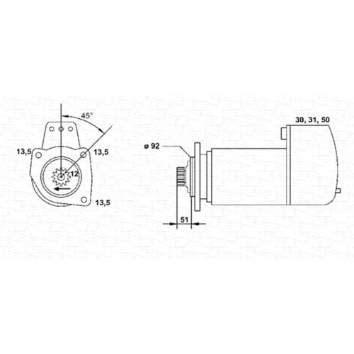 Štartér MAGNETI MARELLI 943251569010