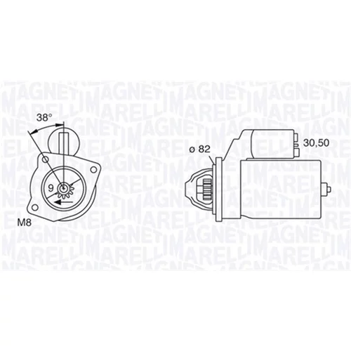Štartér MAGNETI MARELLI 063114014010