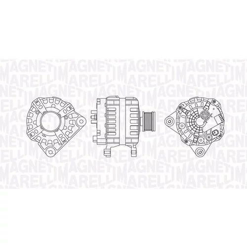 Alternátor MAGNETI MARELLI 063731182210