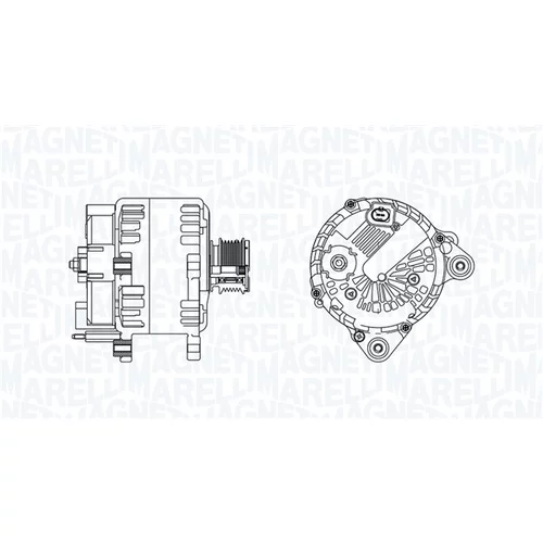 Alternátor MAGNETI MARELLI 063732139010
