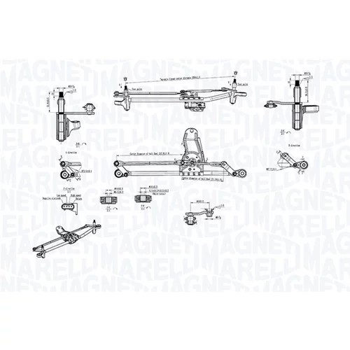 Systém čistenia skiel MAGNETI MARELLI 064351729010