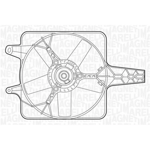 Ventilátor chladenia motora MAGNETI MARELLI 069402228010