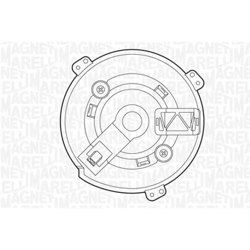 Vnútorný ventilátor MAGNETI MARELLI 069412520010