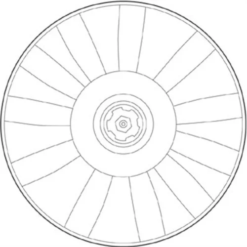 Ventilátor chladenia motora MAGNETI MARELLI 069422227010