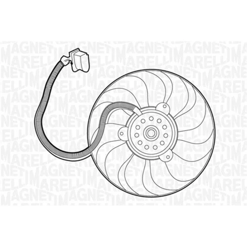 Ventilátor chladenia motora MAGNETI MARELLI 069422261010